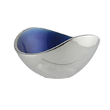 Blue Oval Bowl 17cm