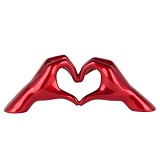 Love Hands Sculpture - Red